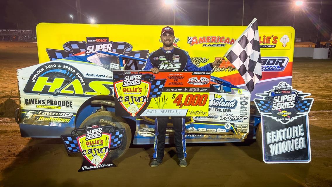 Back on Top:Â Sheppard Back in Victory Lane at Ark-La-Tex Speedway