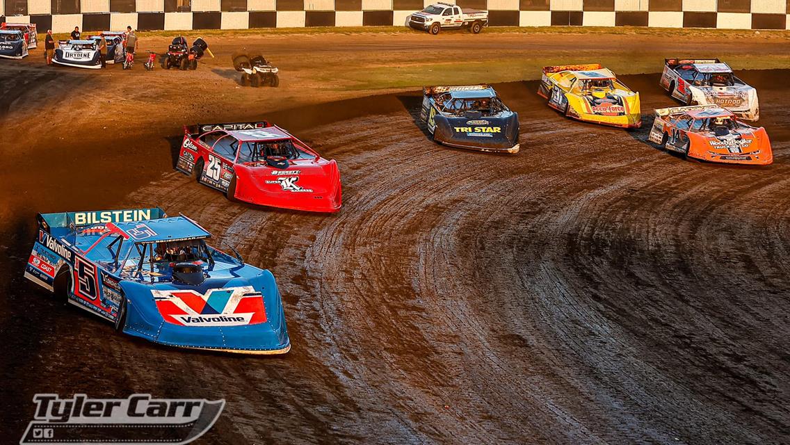 Davenport Speedway (Davenport, IA) – World of Outlaws Case Late Model Series – My Place Hotels Quad Cities 150 – August 24th-26th, 2023. (Tyler Carr photo)