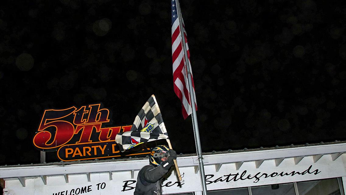 STAMBAUGH WINS AT THE BATTLE GROUNDS