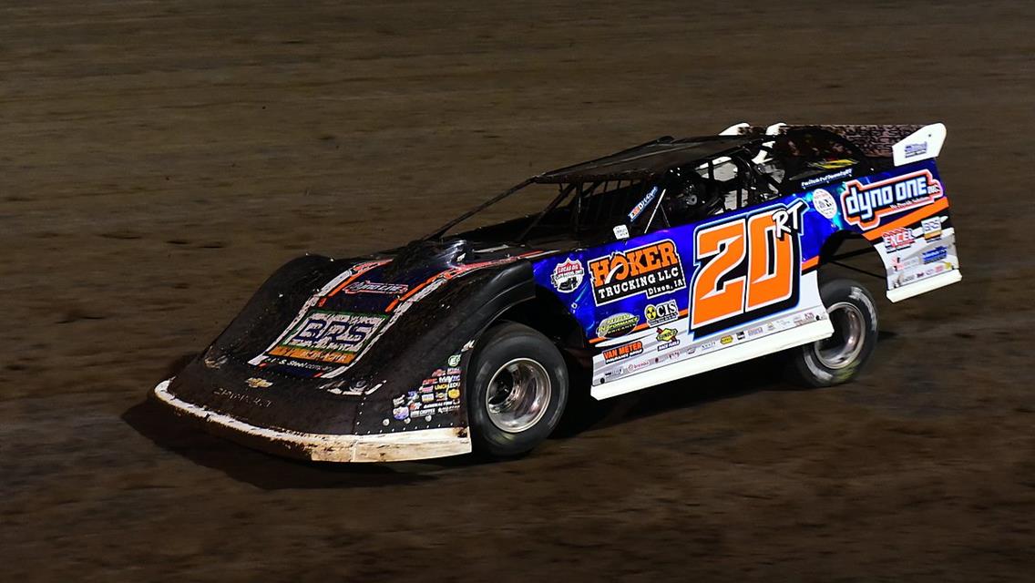 I-80 Speedway (Greenwood, NE) – Lucas Oil Late Model Dirt Series – Dirt Track Bank Go 50 – July 21st, 2022. (Todd Boyd photo)