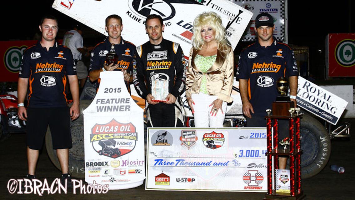 Ian Madsen Motors to First Lucas Oil ASCS Score at I-80 Speedway!