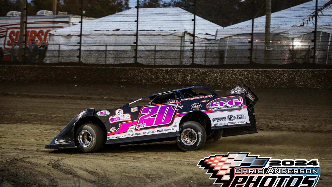 Volusia Speedway Park (De Leon Springs, FL) – World of Outlaws Case Late Model Series – Federated DIRTcar Nationals – February 12th-17th, 2024. (Chris Anderson photo)