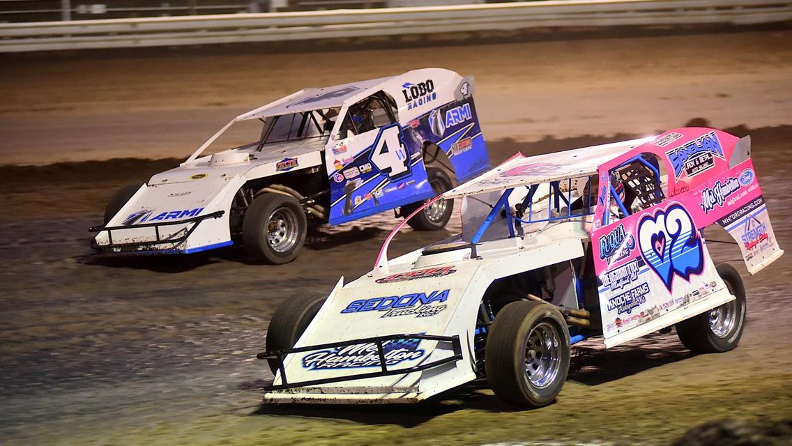 Belleville High Banks (Belleville, Kan.) – United States Modified Touring Series – Belleville Dirt Nationals – June 10th, 2022. (Todd Boyd photo)