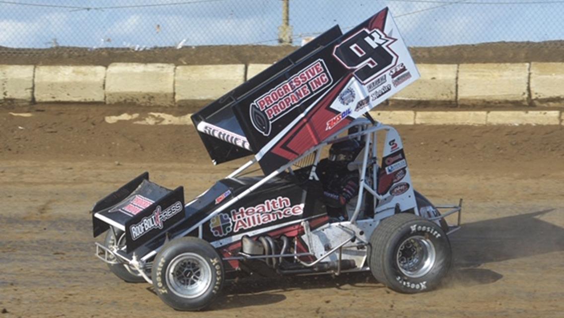 Schuett Scores Top-Five Finish in Only His Third Sprint Car Race