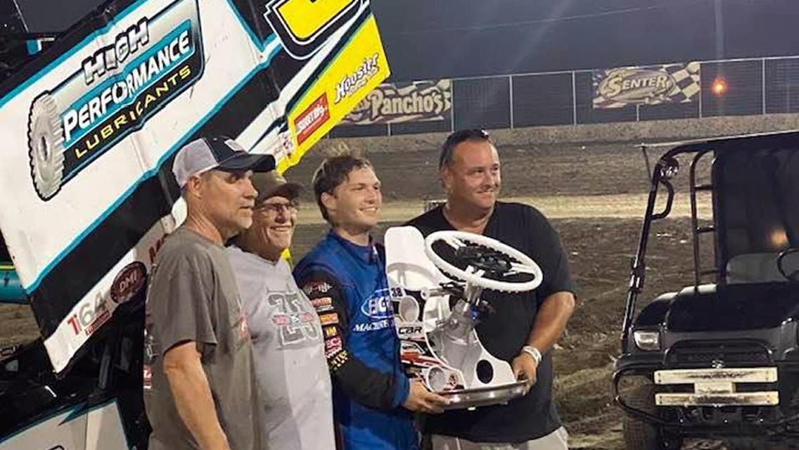 Howard Moore Banks Cody Burks Memorial Win at Riverside