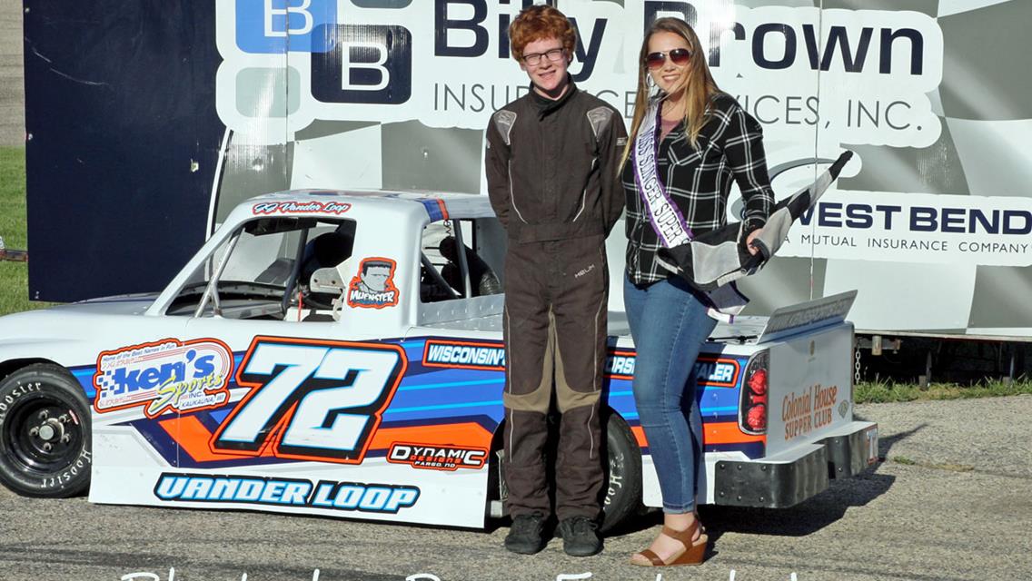 Casey Johnson scores first Super Late Model Feature win in WABAM 75