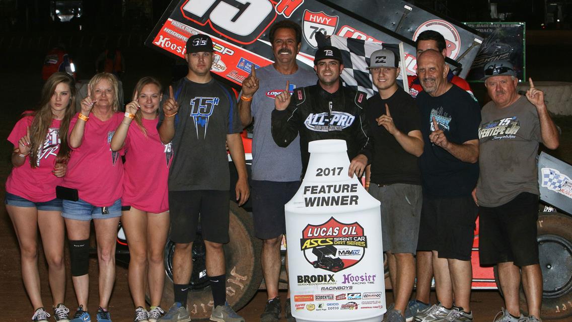 Hafertepe Continues Lucas Oil ASCS Domination At Lawton Speedway