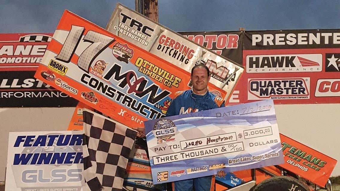 HORSTMAN SKATES TO HIS 3RD STRAIGHT