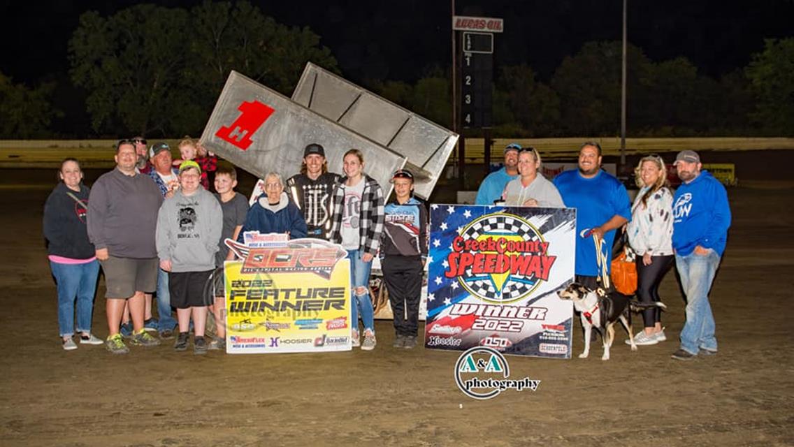 First time proves successful for Davis at Creek County Speedway in OCRS competition