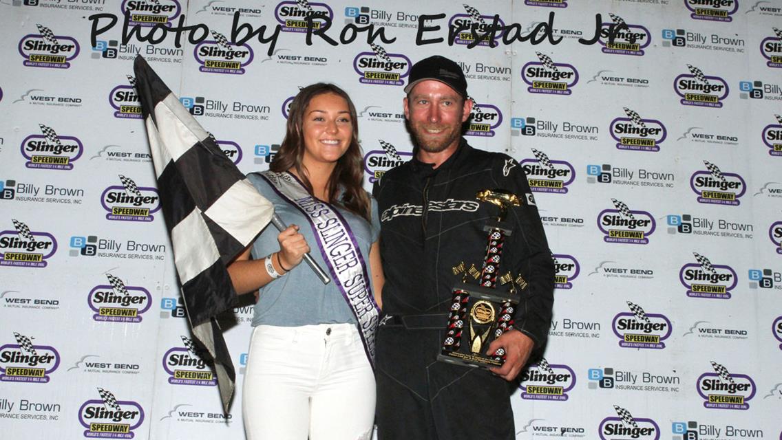 Alex Prunty wins rescheduled Alan Kulwicki Memorial at Slinger