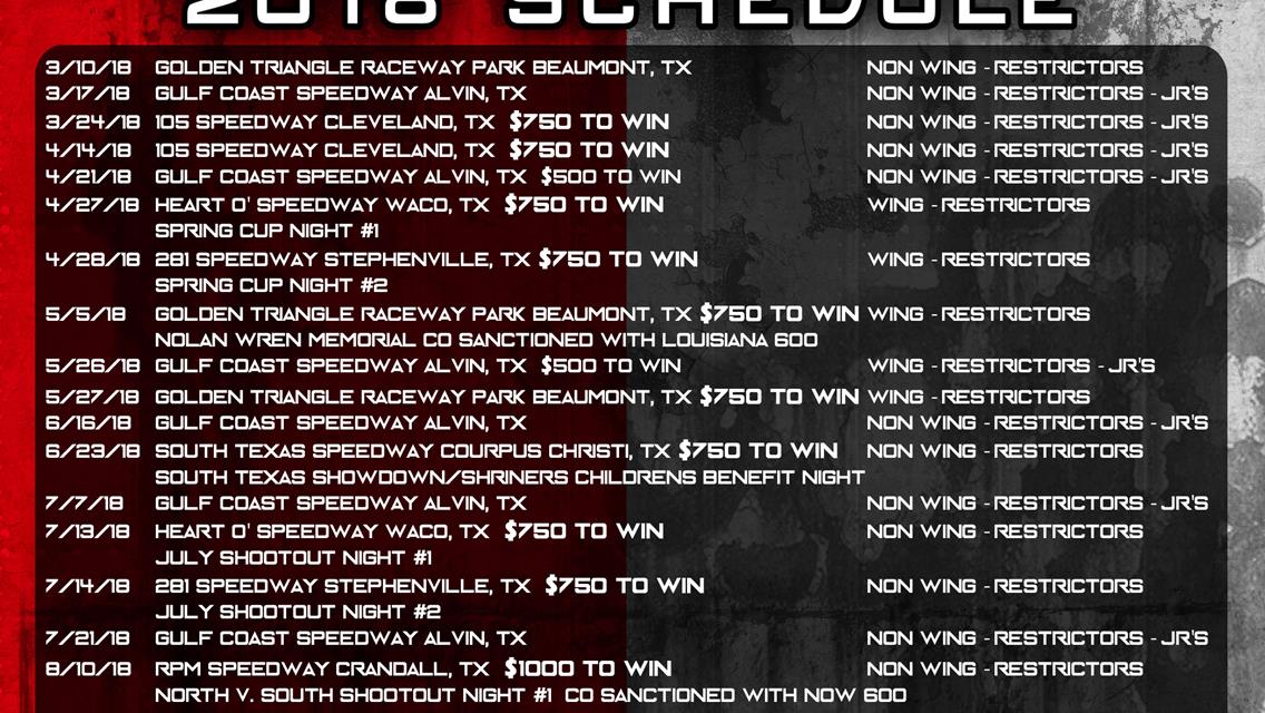 POWRi Align Pro Lonestar 600's presented by K & K Earthworks Unveil new revised schedule!!!