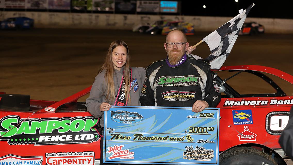 Ryan Gets First Hoker East Series Win in East Moline Thriller