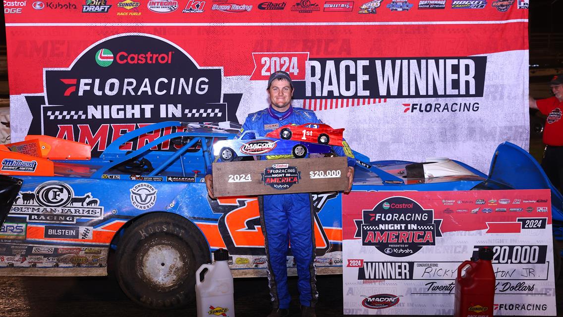 Thornton Jr. Tops Wild Castrol® FloRacing Night in America Macon Opener