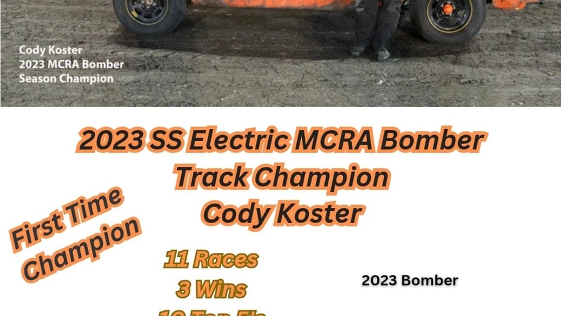 2023 Season Champions