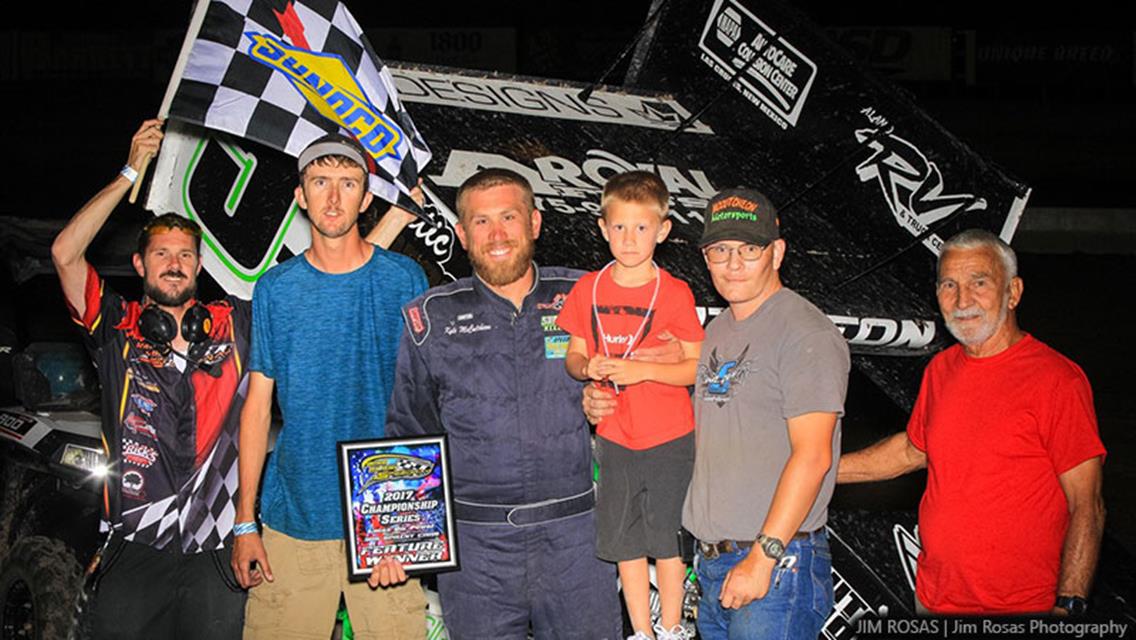 MCCUTCHEON CONTINUES HOT STREAK; SCORES FIFTH WAR 305 SPRINT WIN OF 2017