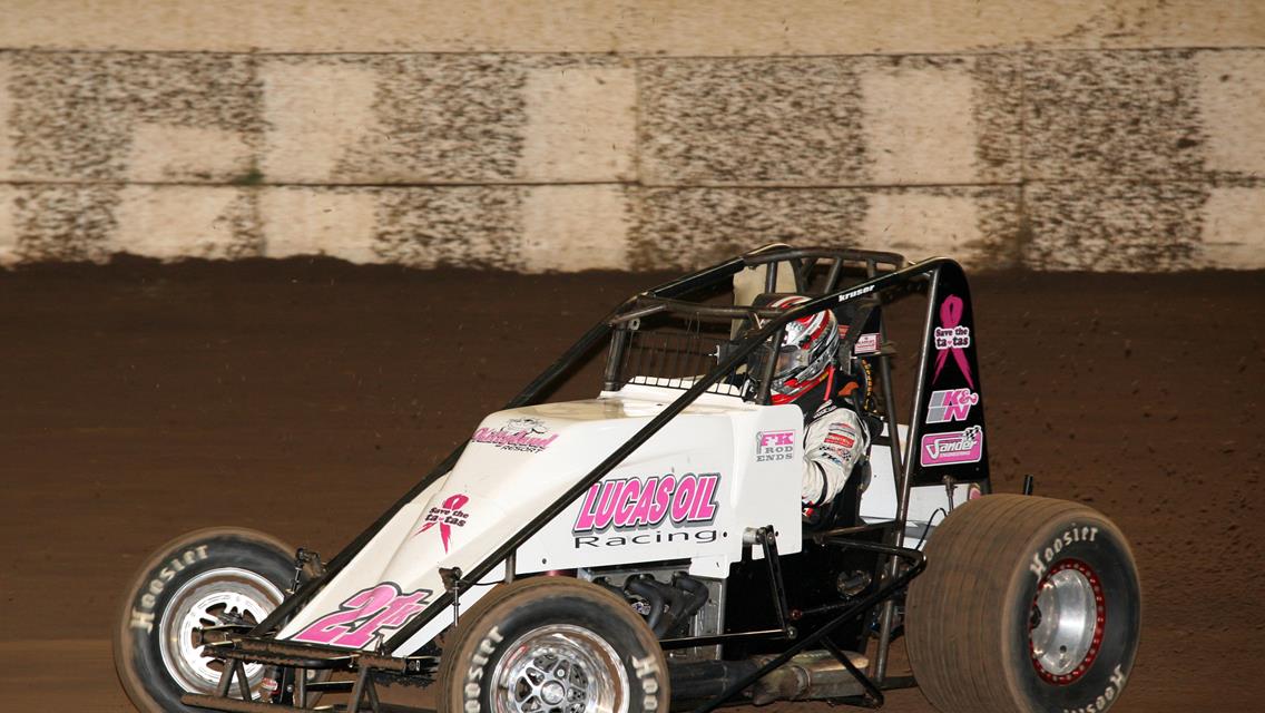 Scelzi Powers From 17th to 4th During Nonwing 360 Sprint Car Debut