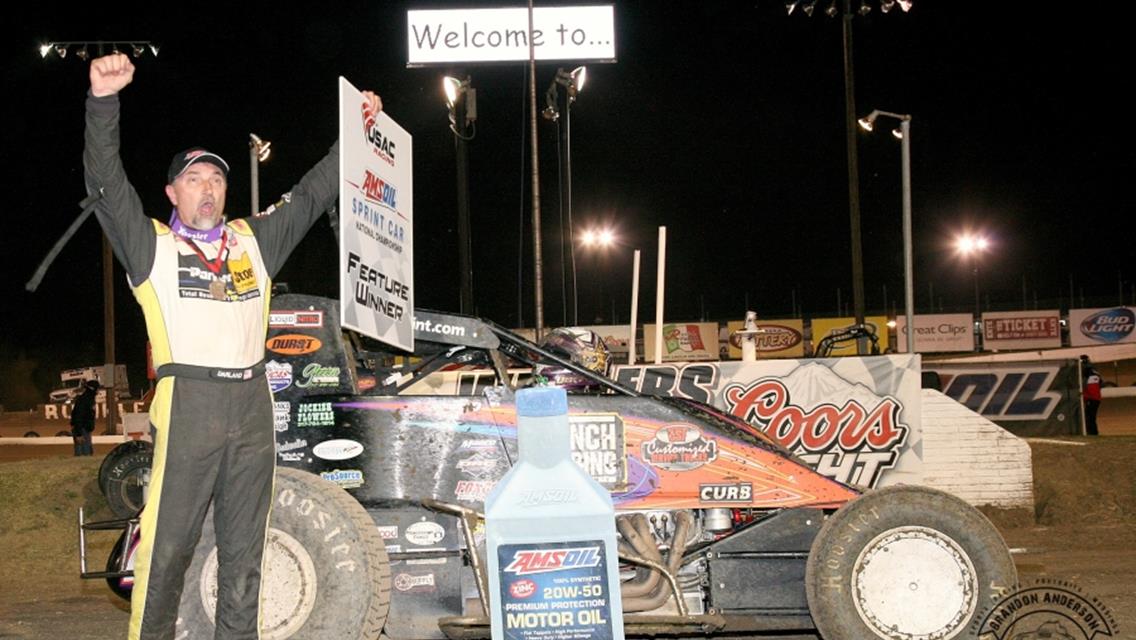 Darland Dodges Rain for Eagle Sweep