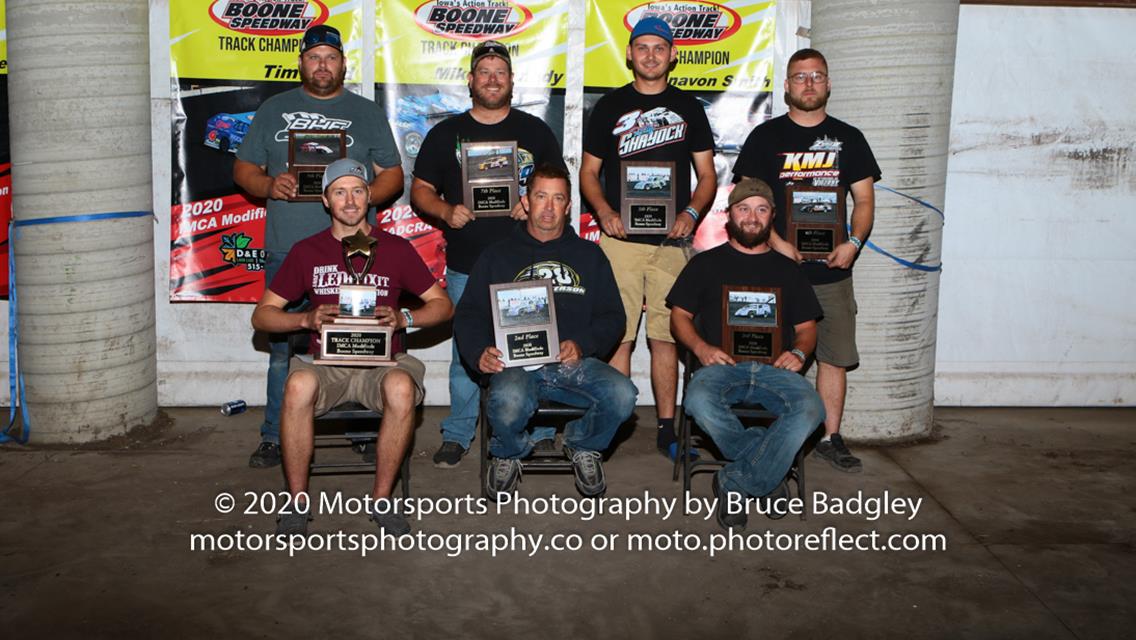 Five track champions crowned at Boone Speedway