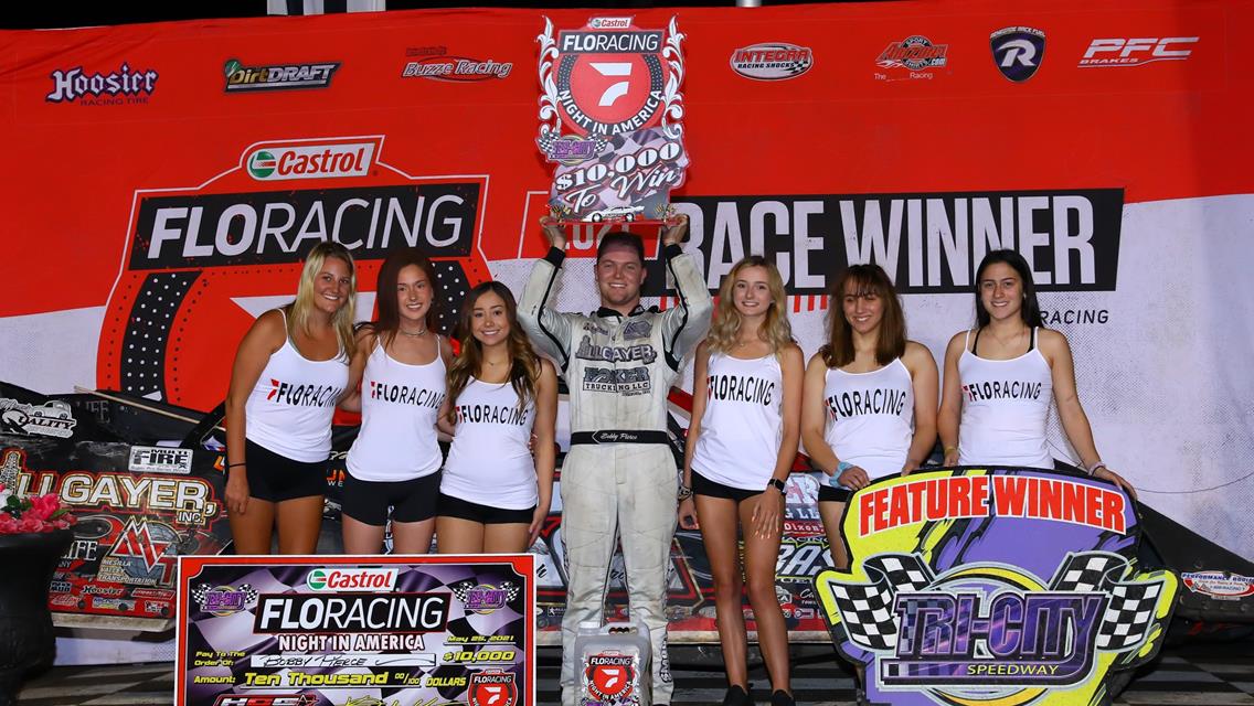 Bobby Pierce Routes Castrol® FloRacing Night in America Tri-City Action