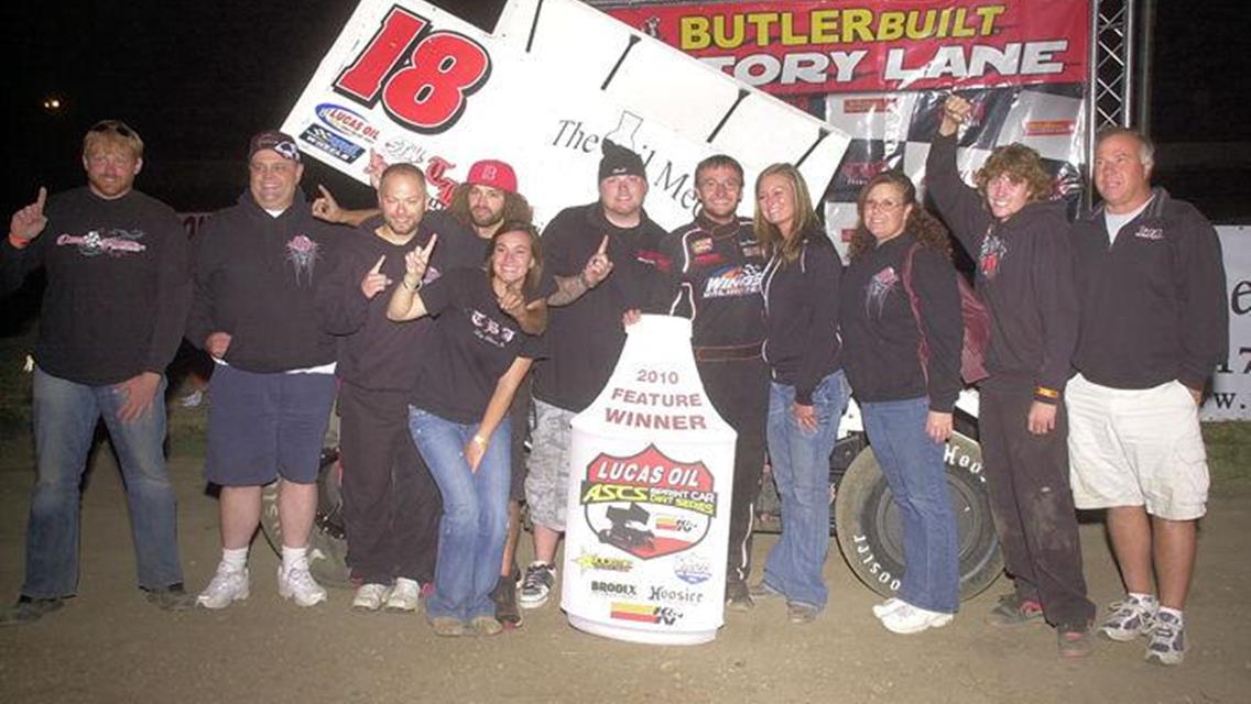 Bruce Bags First Lucas Oil ASCS Win of the Year in Rock ‘N Roll 50 Prelim!