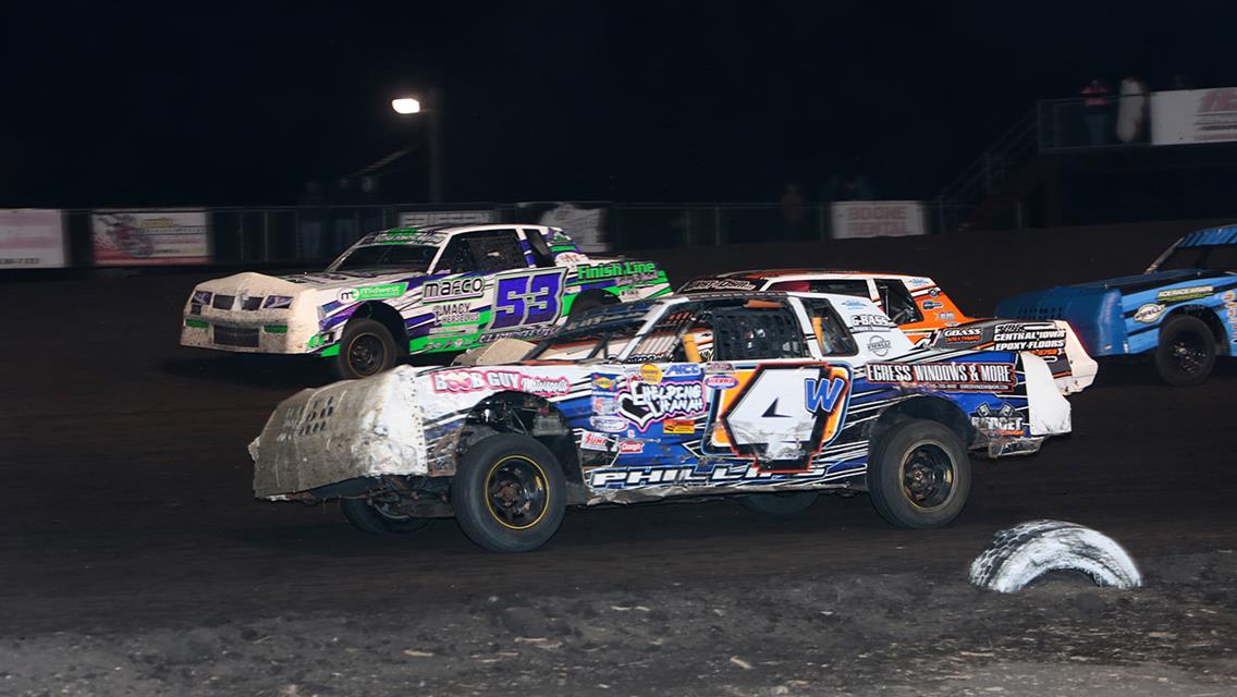 Season opener wins to Lamberies, Schafroth, Kuehl, Watson, and Huggins