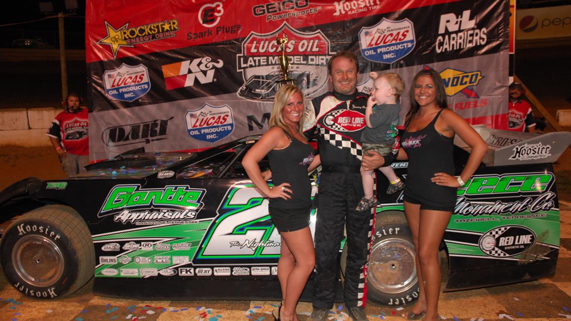 Owens Passes Schlieper on White Flag Lap for Night One “Scorcher 100” Presented by Reece Monument Co. Win at Volunteer Speedway