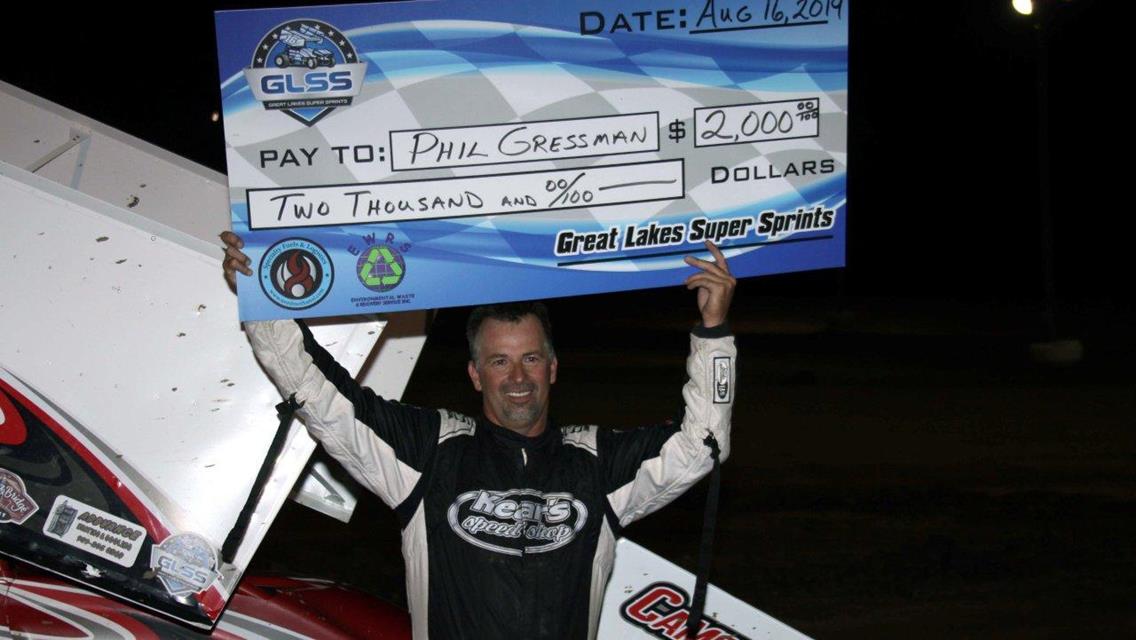 GRESSMAN WINS #6 UNDER FULL MOON