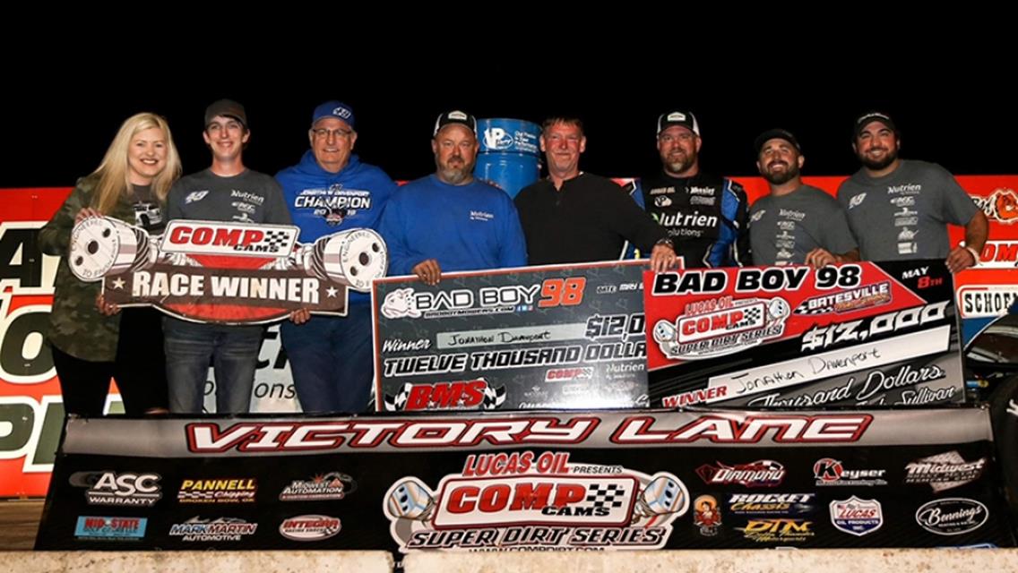 Jonathan Davenport Completes CCSDS Bad Boy Weekend Sweep