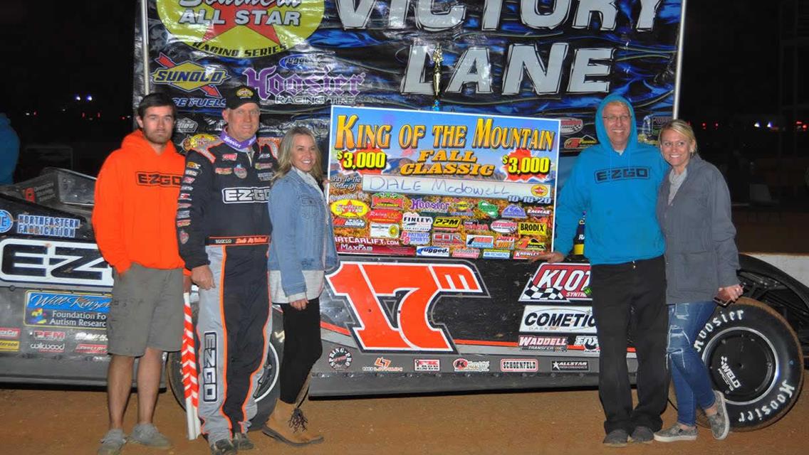 Dale McDowell sweeps SAS weekend at Smoky Mountain