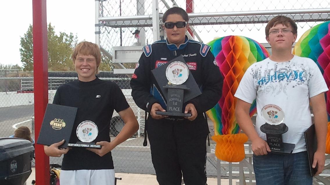 Michael goes out on top at Home track
