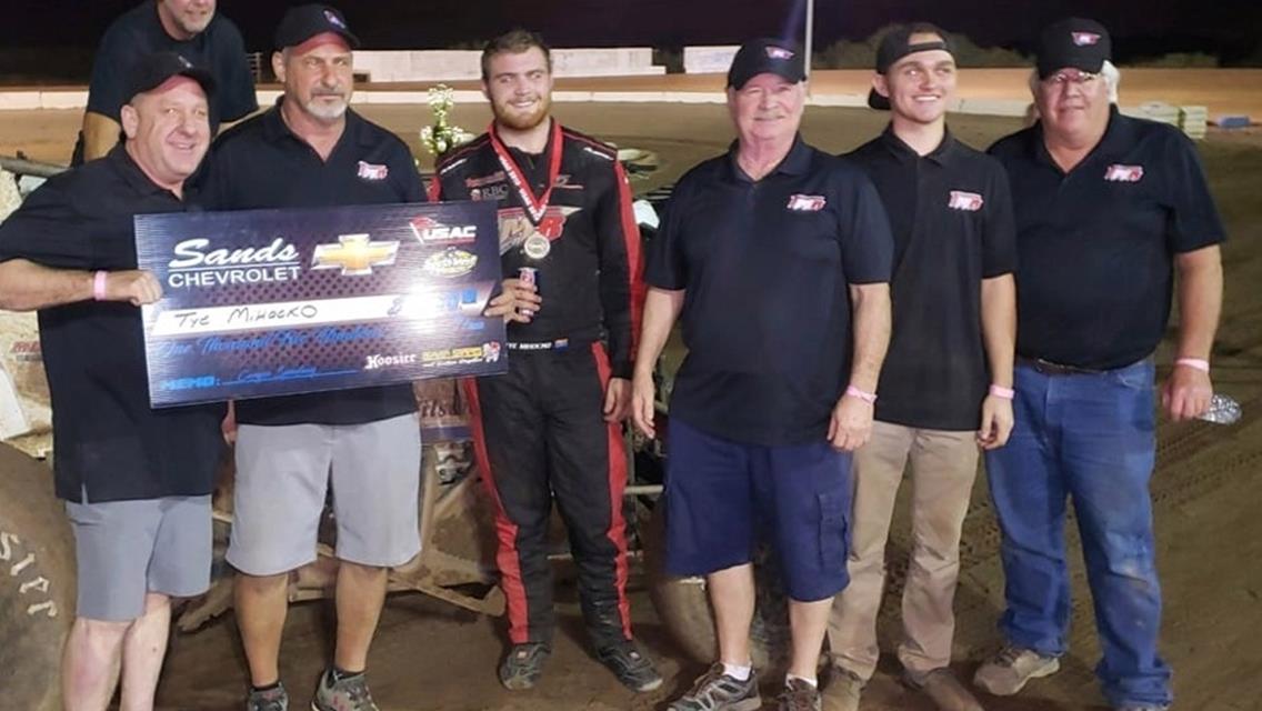 Mihocko takes &#39;Race for the Cure&#39; USAC Southwest event at Canyon