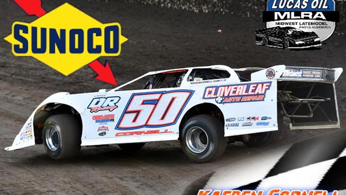 WHEN OPPORTUNITY KNOCKS--CORNELL EYES MLRA&#39;S SUNOCO ROOKIE OF THE YEAR