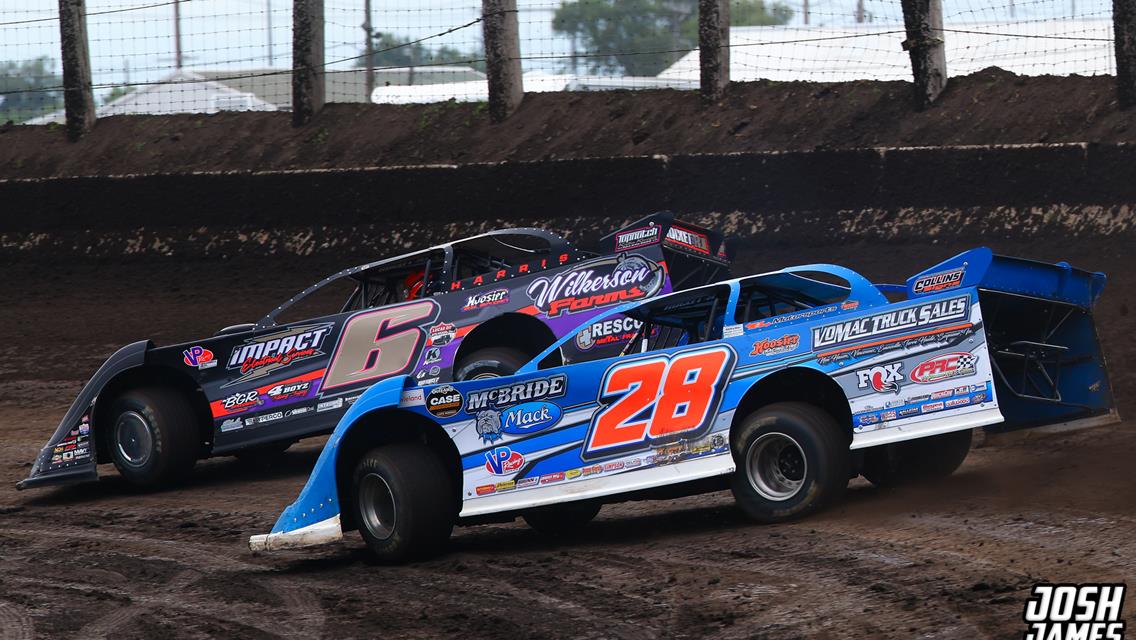 Lincoln Speedway (Lincoln, IL) – FloRacing Night in America – July 8th, 2024. (Josh James Artwork)