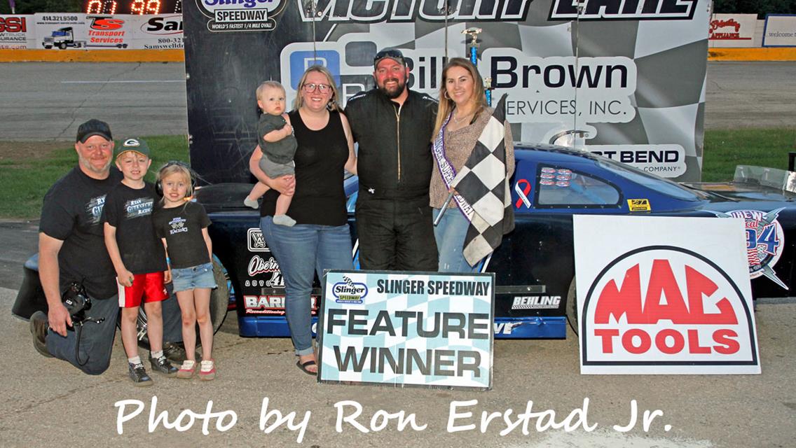 R.J. Braun Takes Round 2 of the Elite Eight Super Late Model Series in the EH Wolf and Sons Memorial Day Weekend 75