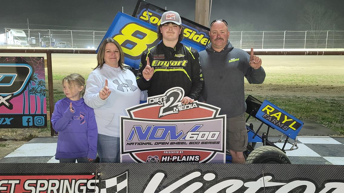Mahaffey Adds Another Dirt2Media NOW600 Win While Hays and Lunsford Break Through At Sweet Springs!