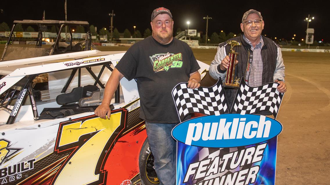 SEIDLER CRUISES TO VICTORY LANE