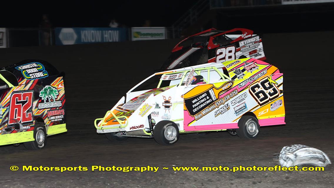 McBirnie, Avila, and Stensland return to Victory Lane, Mueller, Burg, and Kilwine see first checkers