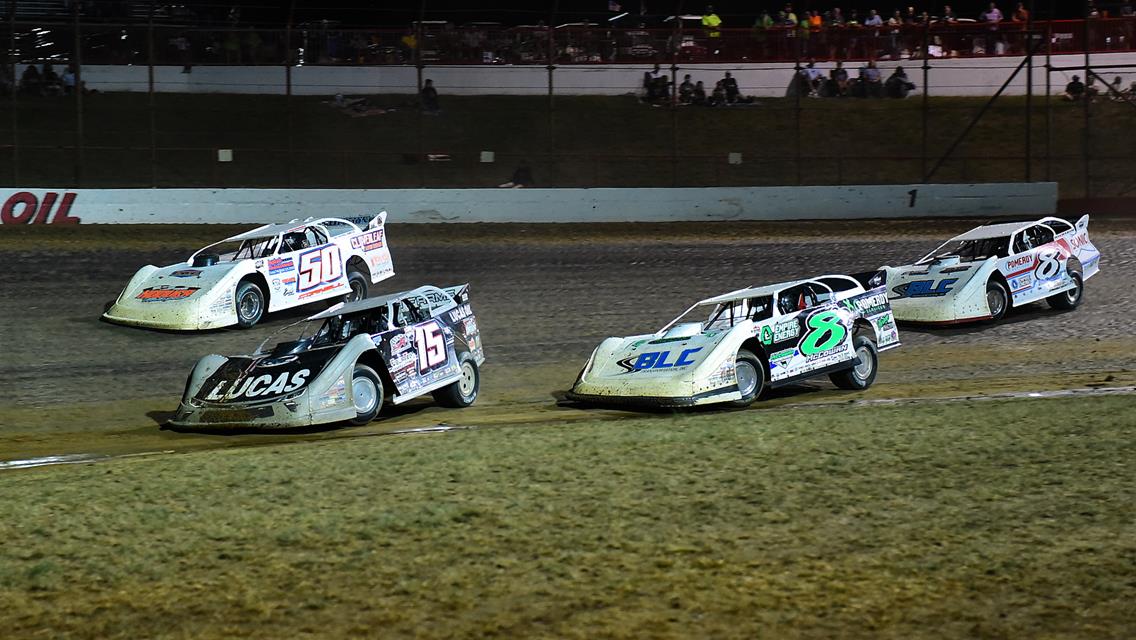 Lucas Oil Speedway (Wheatland, MO) – Lucas Oil Midwest Late Model Racing Association (MLRA) – Ron Jenkins Memorial – September 2, 2023. (Todd Boyd Photo)