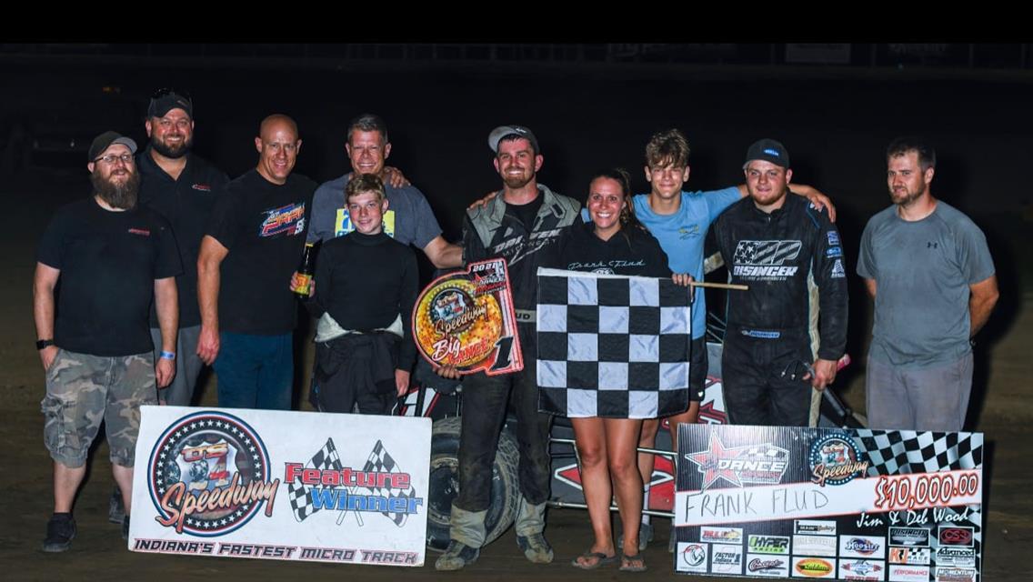 Flud Wins Big Dance Prelim and Finale at U.S. 24 Speedway
