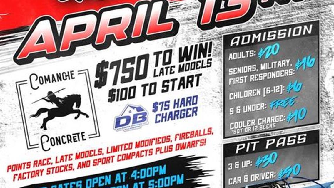 April 13th, Comanche Concrete