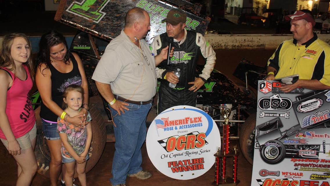 AFTER MONETT SPEEDWAY RAINOUT - McCLELLAND TAKES TRI-STATE CHECKERS