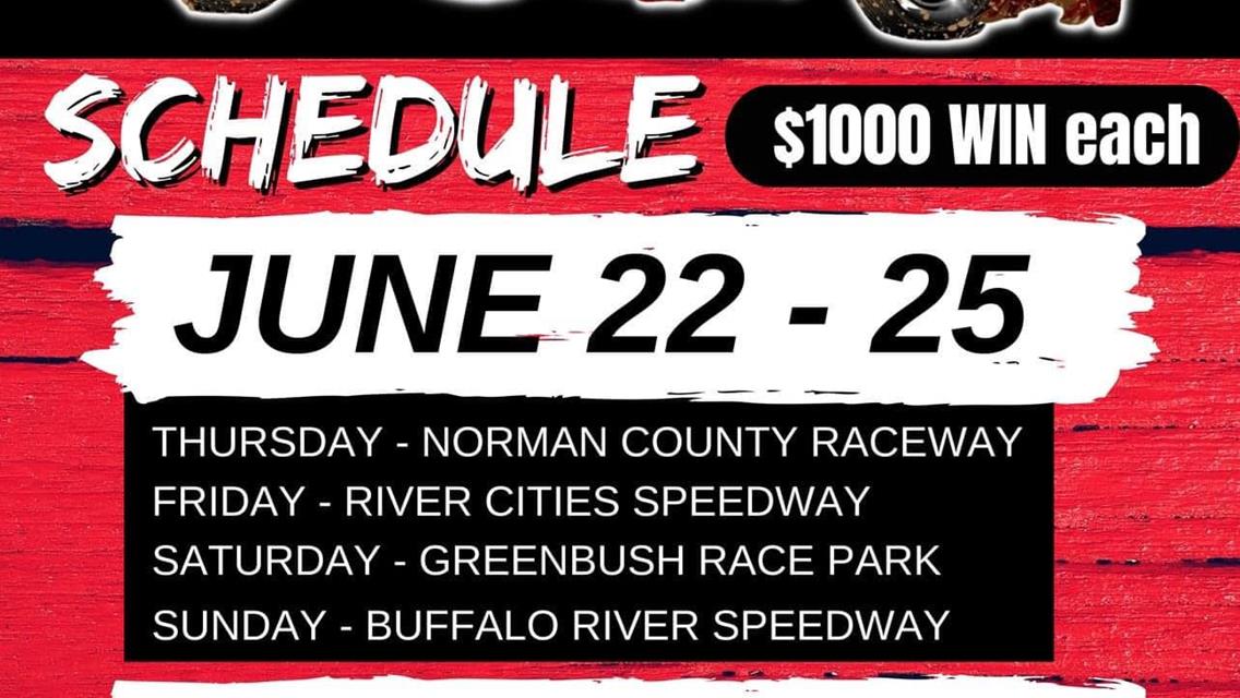 NEXT EVENT: June 21-24 - Ada Nationals | Norman County Fair