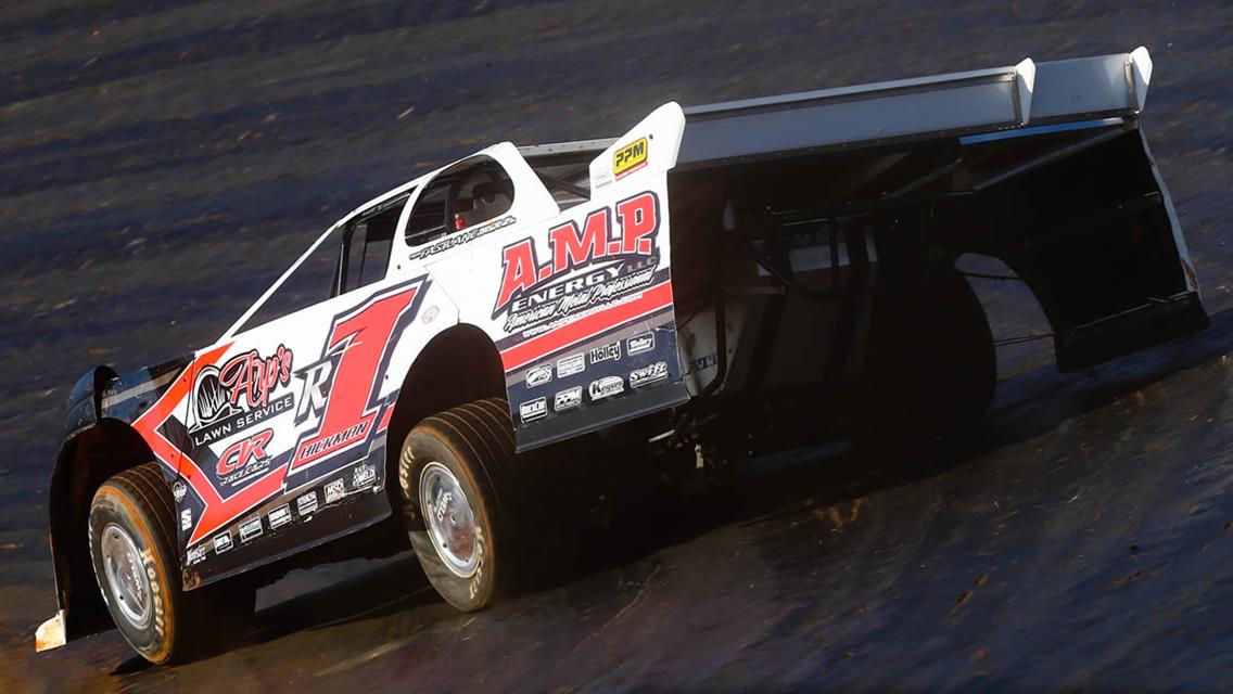 Riley Hickman attends Ice Bowl at Talladega Short Track