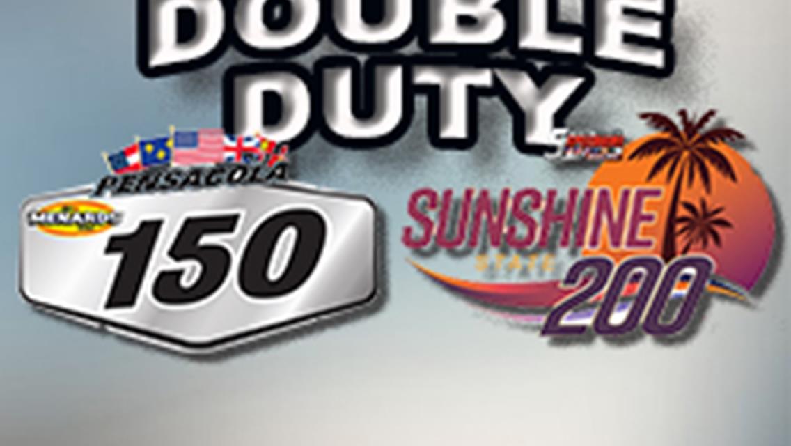 Finch and Ruggiero To Drive in Both BIG Races