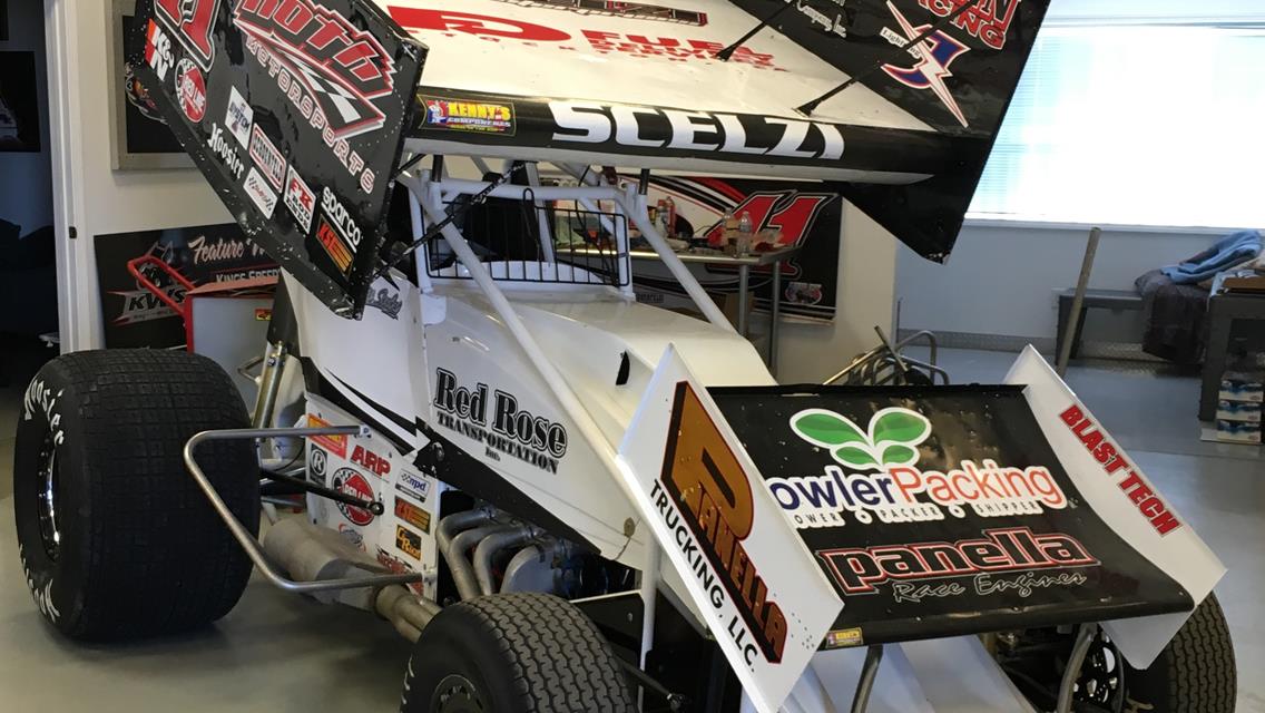 Giovanni Scelzi Earns Runner-Up Result during Second Career Sprint Car Race