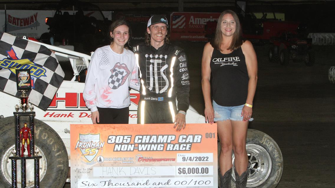 Hank Davis Collects $6,000 In The Iron Man 55 At Creek County Speedway