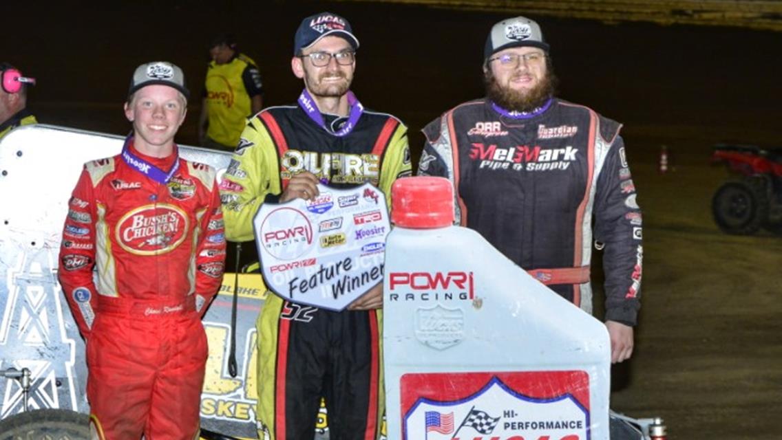 Blake Hahn Gained Second POWRi West Win