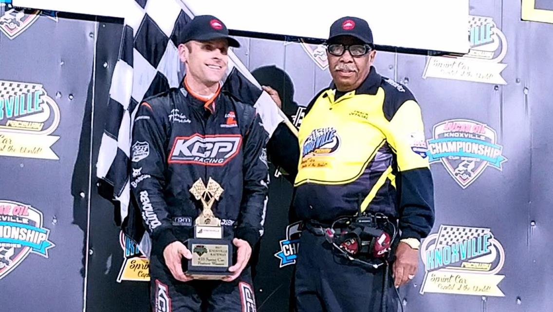 Ian Madsen Back in Victory Lane at Knoxville Raceway