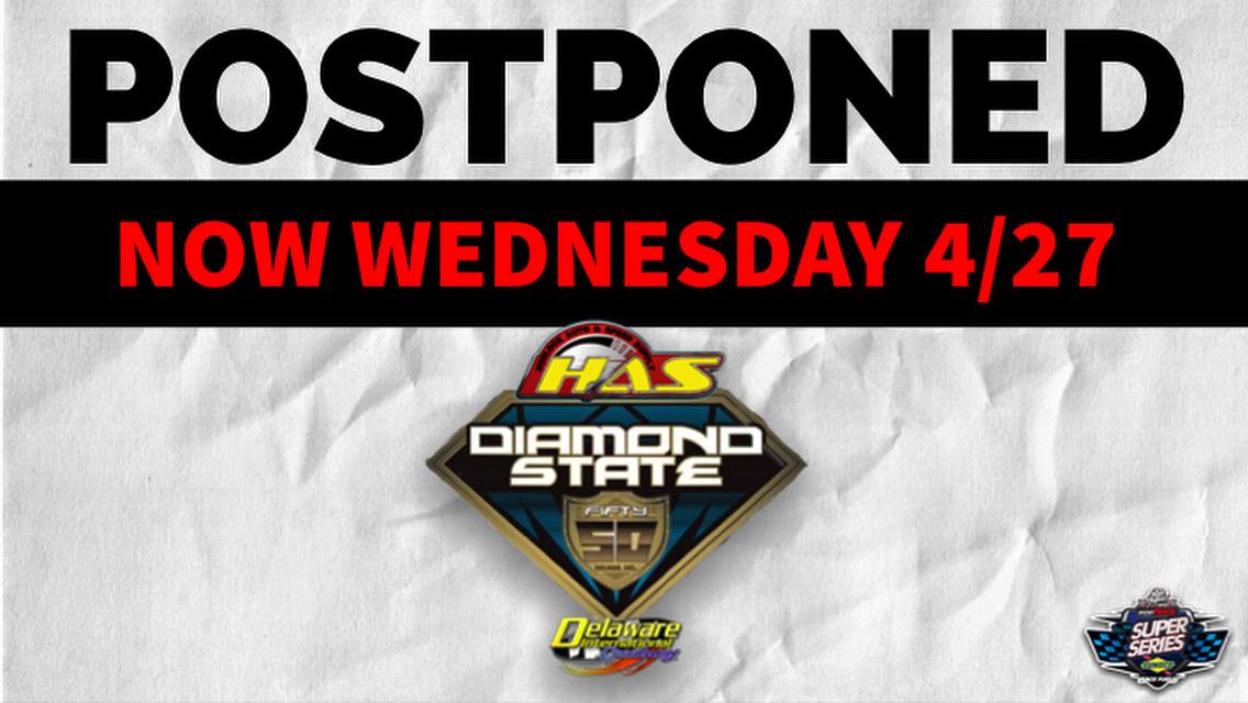 Diamond State 50 Moved To 4/27