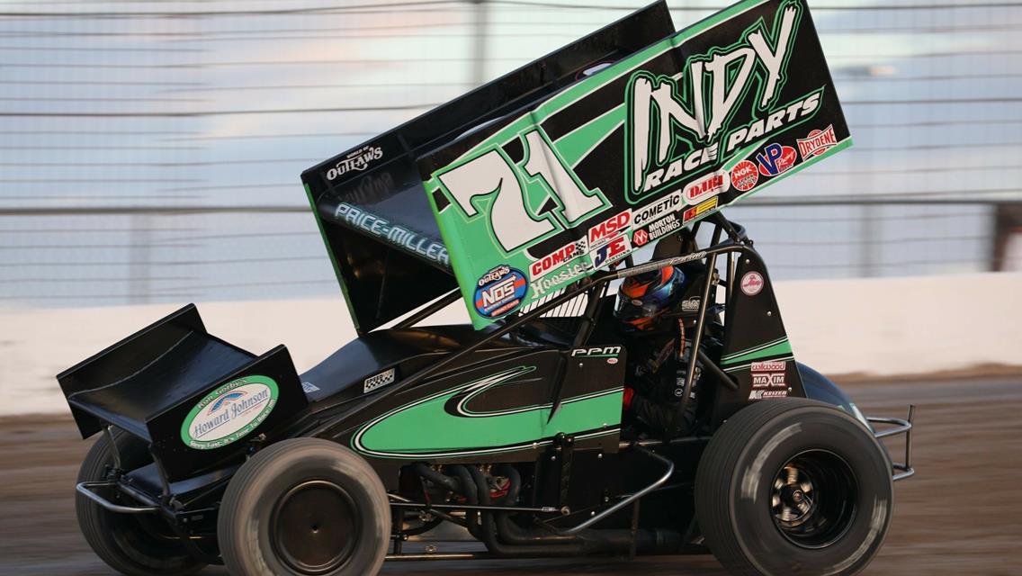 Parker Price-Miller 13th in Las Vegas Before Wild Ride on Thursday Night